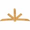 Ekena Millwork Alberta Rough Sawn Timber Gable Bracket, Western Red Cedar, 84"W x 53"H x 2"D x 6"F, 15/12 Pitch GBW084X53X0206ALB00RWR - alternate 4